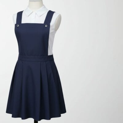 Girls Pinafore (Multiple Folds)